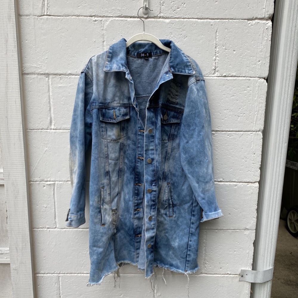 Long Denim Jacket